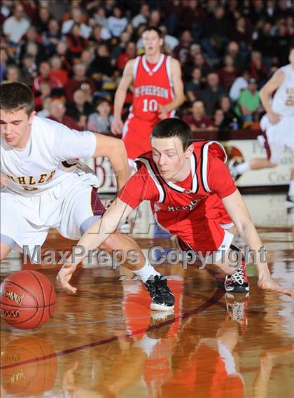 Thumbnail 1 in Buhler vs. McPherson (KSHSAA 4A Substate Final) photogallery.