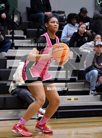 Thumbnail 2 in Centennial vs. St. Mary's (St. Mary's MLK Showcase) photogallery.