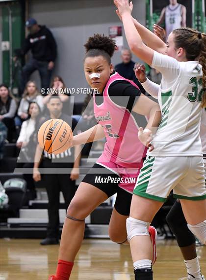 Thumbnail 1 in Centennial vs. St. Mary's (St. Mary's MLK Showcase) photogallery.