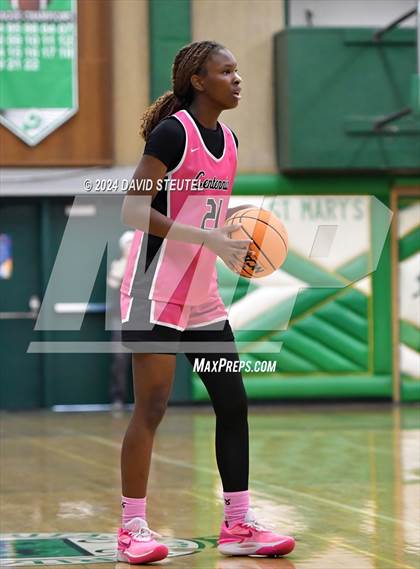 Thumbnail 3 in Centennial vs. St. Mary's (St. Mary's MLK Showcase) photogallery.