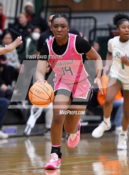 Thumbnail 3 in Centennial vs. St. Mary's (St. Mary's MLK Showcase) photogallery.