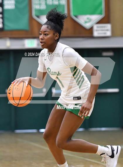 Thumbnail 3 in Centennial vs. St. Mary's (St. Mary's MLK Showcase) photogallery.