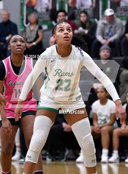 Thumbnail 1 in Centennial vs. St. Mary's (St. Mary's MLK Showcase) photogallery.