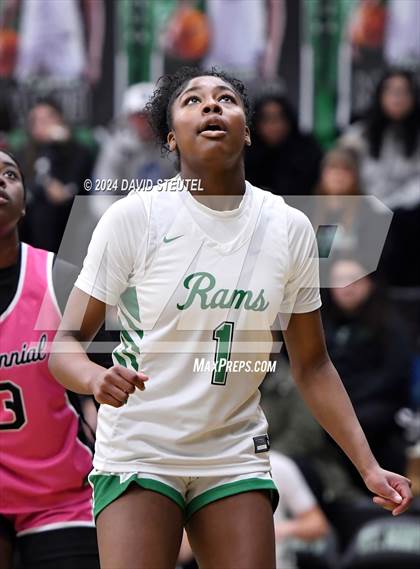 Thumbnail 1 in Centennial vs. St. Mary's (St. Mary's MLK Showcase) photogallery.
