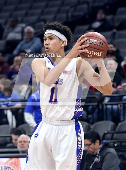 Thumbnail 1 in Ribet Academy vs. Immanuel (CIF State D4 Final) photogallery.