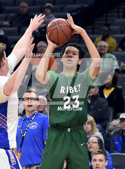 Thumbnail 1 in Ribet Academy vs. Immanuel (CIF State D4 Final) photogallery.