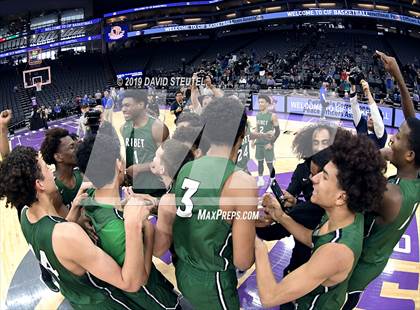 Thumbnail 3 in Ribet Academy vs. Immanuel (CIF State D4 Final) photogallery.