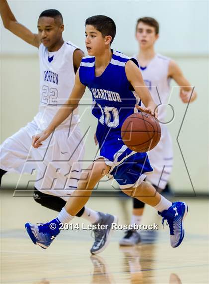 Thumbnail 2 in MacArthur vs Warren JV photogallery.