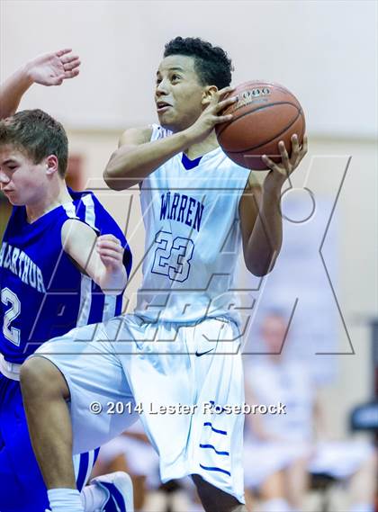 Thumbnail 1 in MacArthur vs Warren JV photogallery.