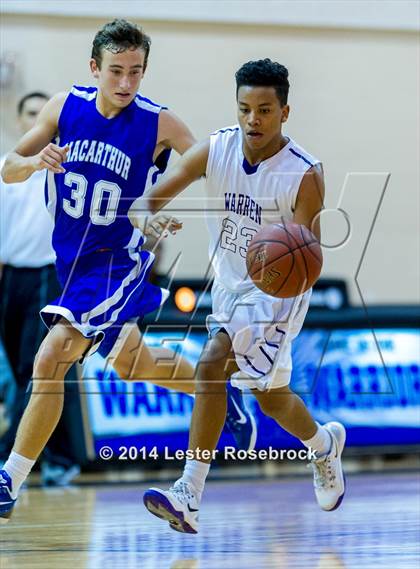 Thumbnail 1 in MacArthur vs Warren JV photogallery.