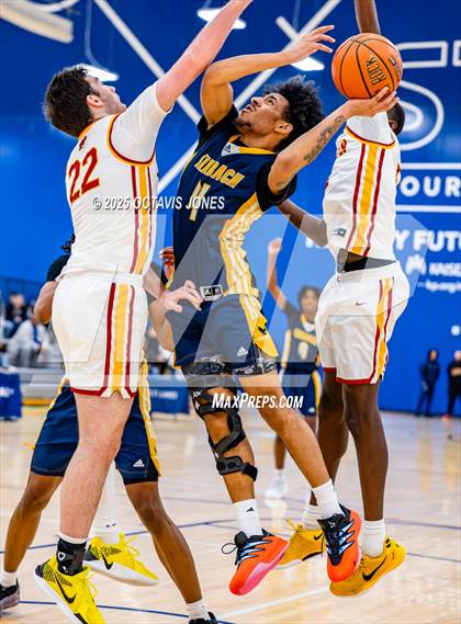 Thumbnail 2 in Bishop Ireton vs Prince George's Christian Academy (The St. James MLK Classic) photogallery.