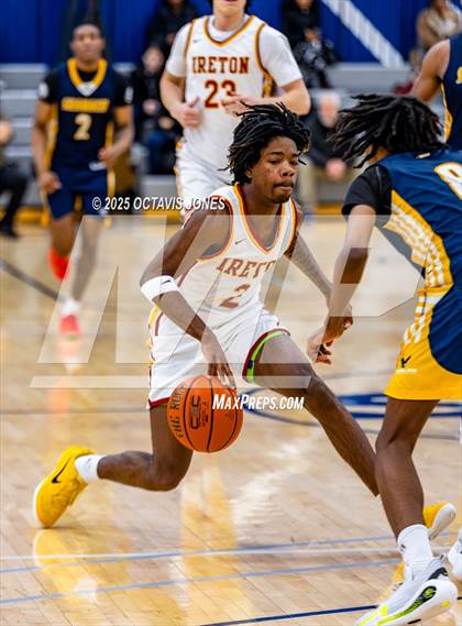 Thumbnail 1 in Bishop Ireton vs Prince George's Christian Academy (The St. James MLK Classic) photogallery.
