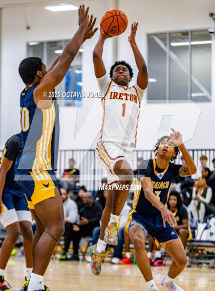 Thumbnail 1 in Bishop Ireton vs Prince George's Christian Academy (The St. James MLK Classic) photogallery.
