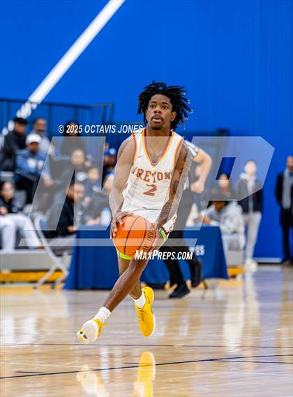 Thumbnail 1 in Bishop Ireton vs Prince George's Christian Academy (The St. James MLK Classic) photogallery.