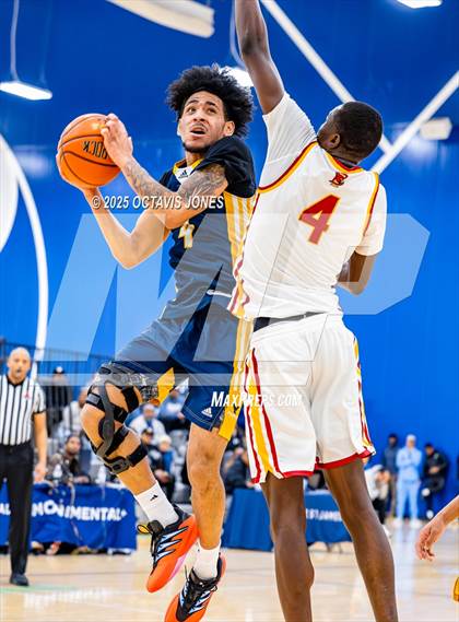 Thumbnail 1 in Bishop Ireton vs Prince George's Christian Academy (The St. James MLK Classic) photogallery.