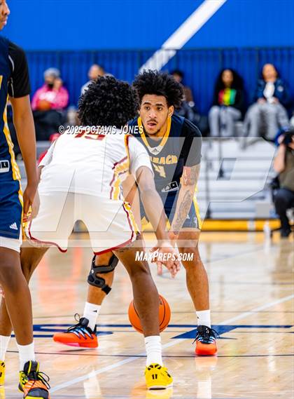 Thumbnail 3 in Bishop Ireton vs Prince George's Christian Academy (The St. James MLK Classic) photogallery.