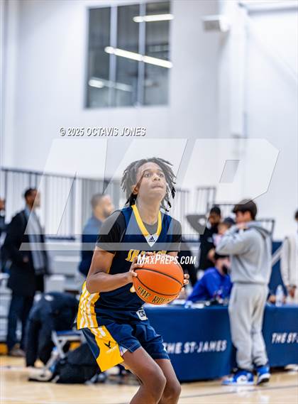 Thumbnail 2 in Bishop Ireton vs Prince George's Christian Academy (The St. James MLK Classic) photogallery.