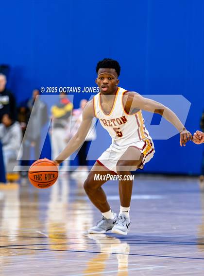 Thumbnail 2 in Bishop Ireton vs Prince George's Christian Academy (The St. James MLK Classic) photogallery.