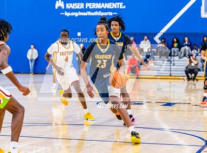 Thumbnail 1 in Bishop Ireton vs Prince George's Christian Academy (The St. James MLK Classic) photogallery.