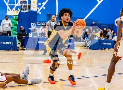 Thumbnail 1 in Bishop Ireton vs Prince George's Christian Academy (The St. James MLK Classic) photogallery.