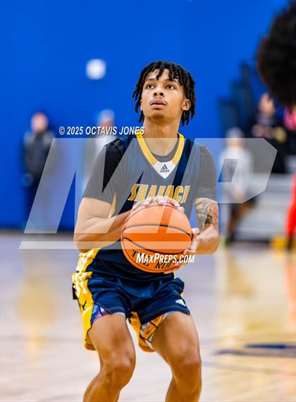 Thumbnail 3 in Bishop Ireton vs Prince George's Christian Academy (The St. James MLK Classic) photogallery.