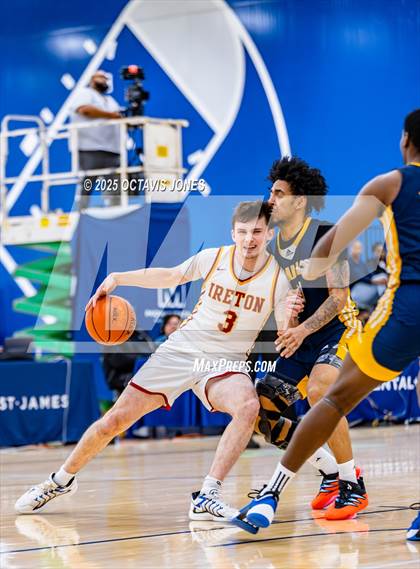 Thumbnail 3 in Bishop Ireton vs Prince George's Christian Academy (The St. James MLK Classic) photogallery.