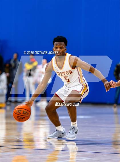 Thumbnail 1 in Bishop Ireton vs Prince George's Christian Academy (The St. James MLK Classic) photogallery.