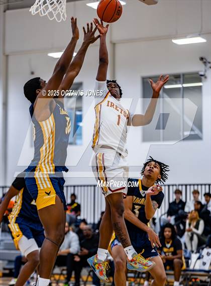 Thumbnail 3 in Bishop Ireton vs Prince George's Christian Academy (The St. James MLK Classic) photogallery.