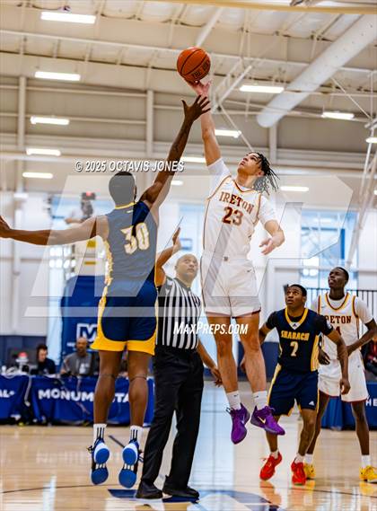 Thumbnail 3 in Bishop Ireton vs Prince George's Christian Academy (The St. James MLK Classic) photogallery.