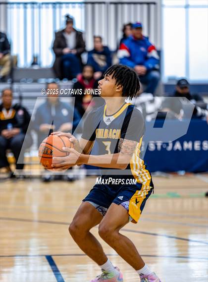 Thumbnail 3 in Bishop Ireton vs Prince George's Christian Academy (The St. James MLK Classic) photogallery.