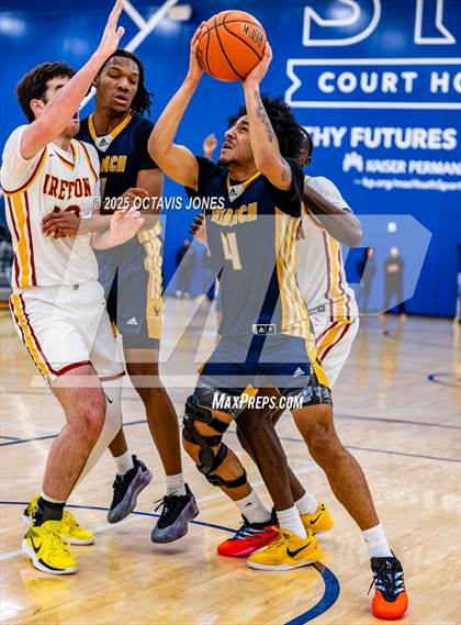 Thumbnail 3 in Bishop Ireton vs Prince George's Christian Academy (The St. James MLK Classic) photogallery.
