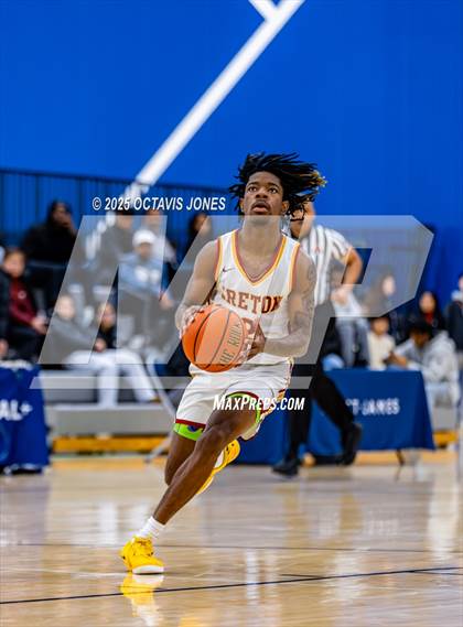 Thumbnail 2 in Bishop Ireton vs Prince George's Christian Academy (The St. James MLK Classic) photogallery.