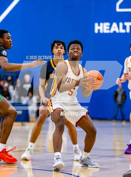 Thumbnail 1 in Bishop Ireton vs Prince George's Christian Academy (The St. James MLK Classic) photogallery.