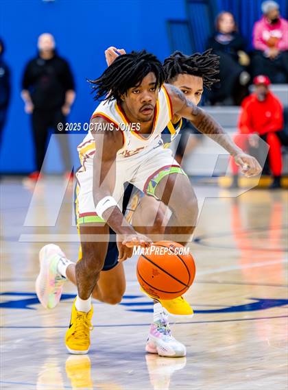 Thumbnail 1 in Bishop Ireton vs Prince George's Christian Academy (The St. James MLK Classic) photogallery.
