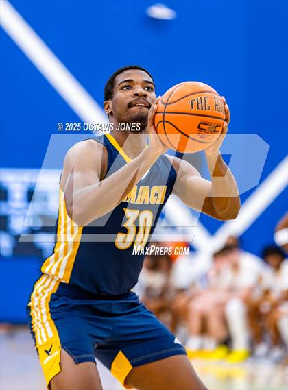 Thumbnail 1 in Bishop Ireton vs Prince George's Christian Academy (The St. James MLK Classic) photogallery.