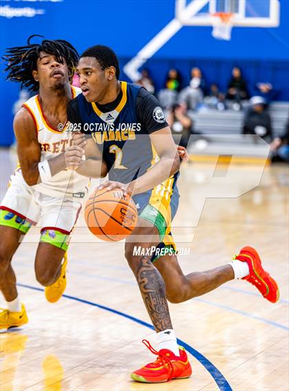 Thumbnail 3 in Bishop Ireton vs Prince George's Christian Academy (The St. James MLK Classic) photogallery.