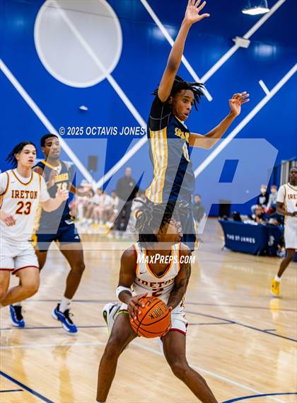Thumbnail 2 in Bishop Ireton vs Prince George's Christian Academy (The St. James MLK Classic) photogallery.
