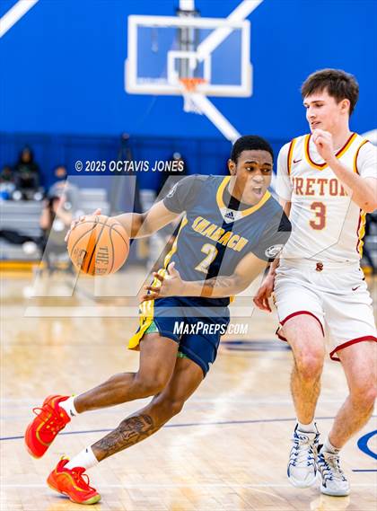 Thumbnail 3 in Bishop Ireton vs Prince George's Christian Academy (The St. James MLK Classic) photogallery.