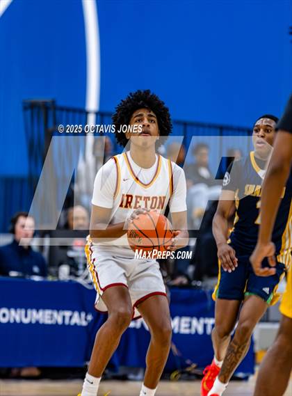 Thumbnail 2 in Bishop Ireton vs Prince George's Christian Academy (The St. James MLK Classic) photogallery.