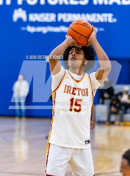 Thumbnail 2 in Bishop Ireton vs Prince George's Christian Academy (The St. James MLK Classic) photogallery.