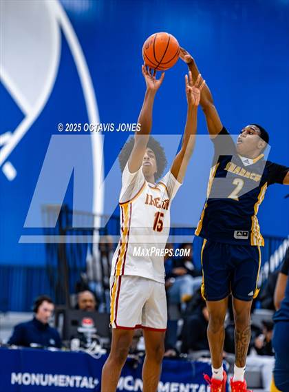 Thumbnail 3 in Bishop Ireton vs Prince George's Christian Academy (The St. James MLK Classic) photogallery.