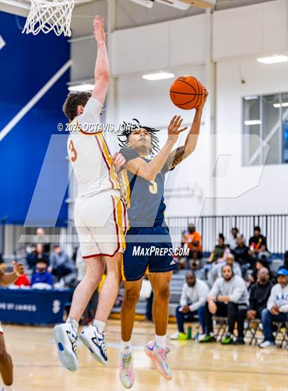 Thumbnail 1 in Bishop Ireton vs Prince George's Christian Academy (The St. James MLK Classic) photogallery.