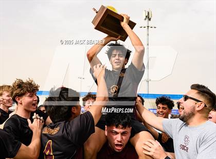 Thumbnail 2 in Salpointe Catholic vs Saguaro (AIA 4A Final Awards) photogallery.
