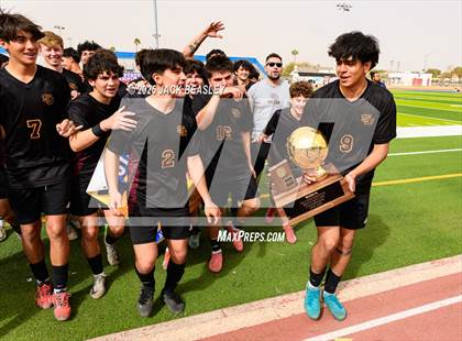 Thumbnail 2 in Salpointe Catholic vs Saguaro (AIA 4A Final Awards) photogallery.