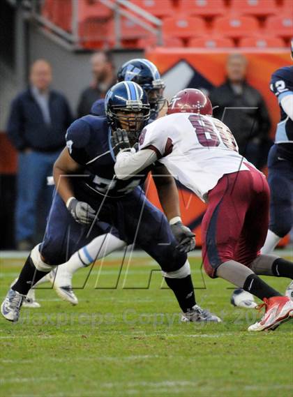 Thumbnail 2 in Valor Christian vs. Cherokee Trail (CHSAA 5A Final) photogallery.