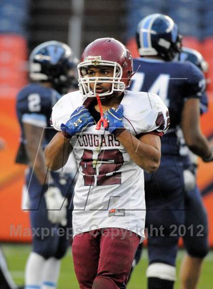 Thumbnail 2 in Valor Christian vs. Cherokee Trail (CHSAA 5A Final) photogallery.