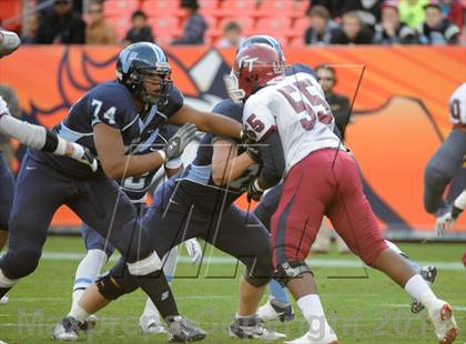 Thumbnail 3 in Valor Christian vs. Cherokee Trail (CHSAA 5A Final) photogallery.