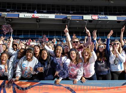 Thumbnail 3 in Valor Christian vs. Cherokee Trail (CHSAA 5A Final) photogallery.