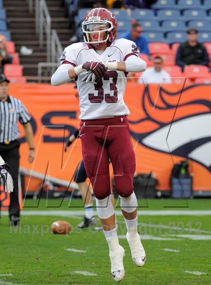 Thumbnail 2 in Valor Christian vs. Cherokee Trail (CHSAA 5A Final) photogallery.