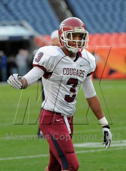 Thumbnail 2 in Valor Christian vs. Cherokee Trail (CHSAA 5A Final) photogallery.